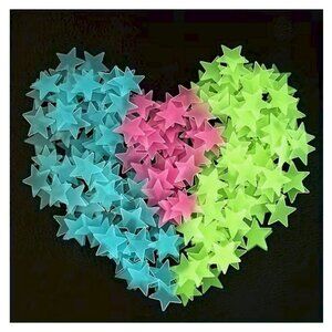 Glow in the Dark Stars Night Light Decorate your Ceiling Walls Computer Notebook